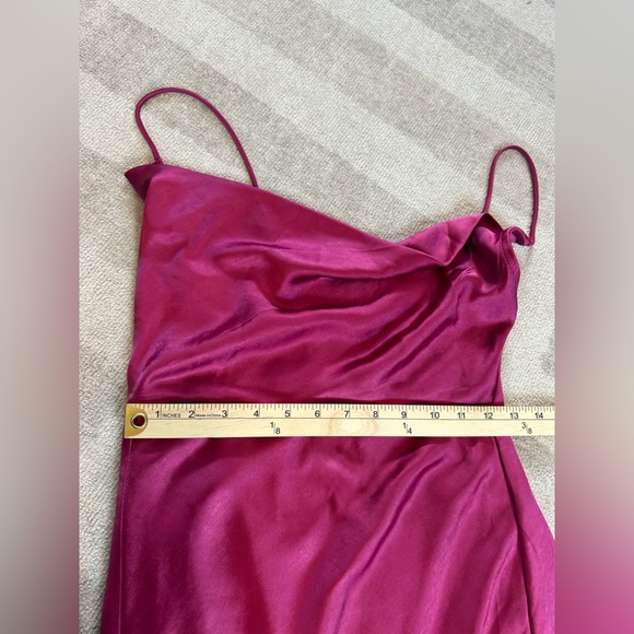 Princess Polly Lioness Walk The Line Maxi Dress Magenta NWT (Size 4) - Picture 10 of 11